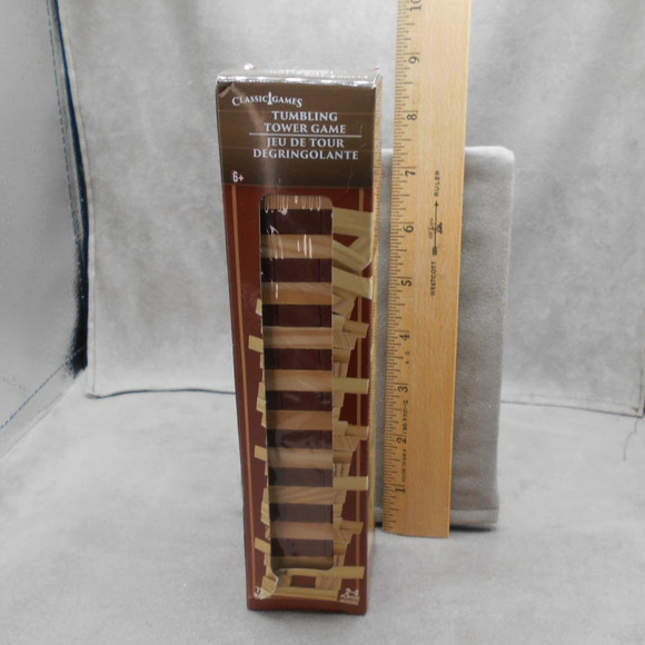 Tumbling Towers Wood Stacking Game 72 Pc Set - Picture 2 of 7